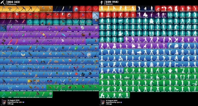 [PC] 257 skins | Grind | Clutch | Strong Guard | FNCS Champion Seeker | John Wick | Champion's Shield	LKK527