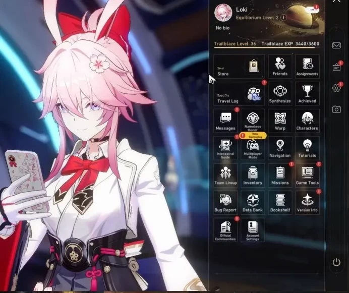 Asia|TL 36|6 Limited|Evanescia,Robin,Huohuo,Sparkle,Archer,Dante|Xianzhou Luofu|MC Female|Take Mail|Check SS(HSR7053)