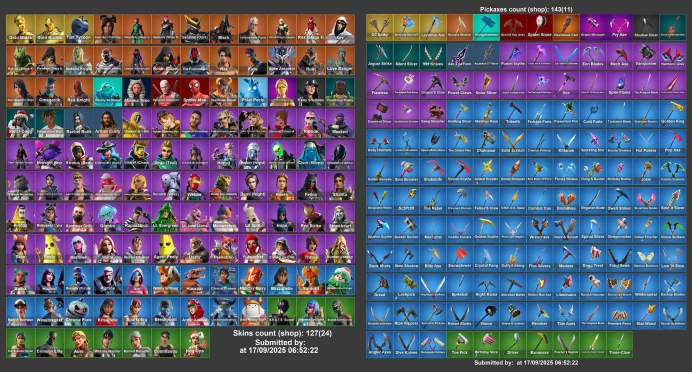 [PC/PSN/XBOX] 126 skins | Gold Midas | Gold Brutus | Leviathan Axe | Laugh It Up | Head Banger | Rage | Hot Maratlrt57	LKK538