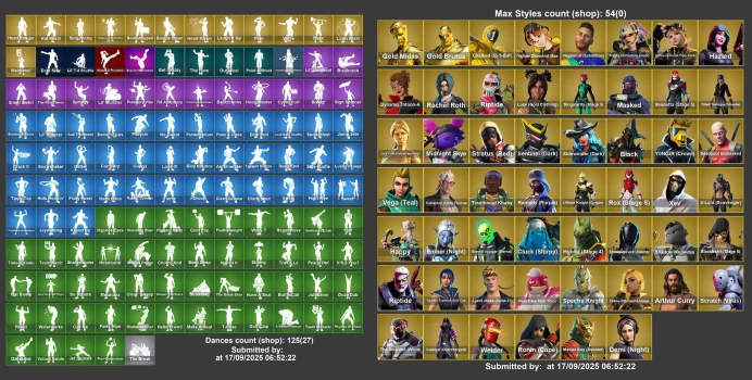 [PC/PSN/XBOX] 126 skins | Gold Midas | Gold Brutus | Leviathan Axe | Laugh It Up | Head Banger | Rage | Hot Maratlrt57	LKK538