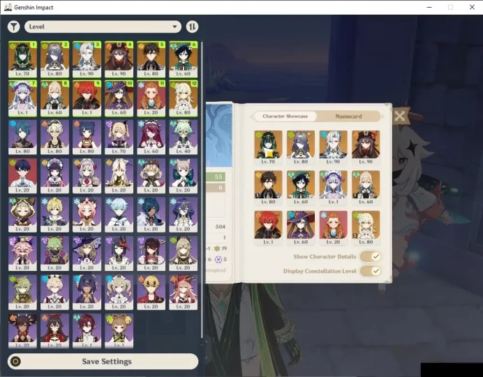 ASIA|AR 55|6 Limit+3(*5Wep)|(lauma,Nefer)+Sign,ZhongliC1,Neuvillete,HuTao,Venti|MC Female|TakeMail|(GI6441)