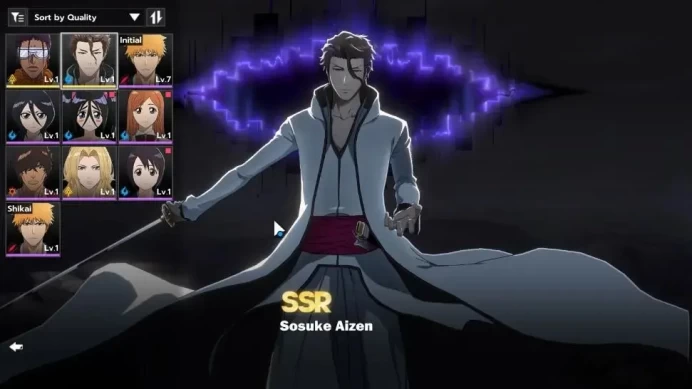 A PLUS EU |Fresh Starter LV 3|2 SSR Sosuke Aizen, Kanamae Tosen + Selector ON|8 SR|Ch 1-6 Story|Take Email|BSR1119