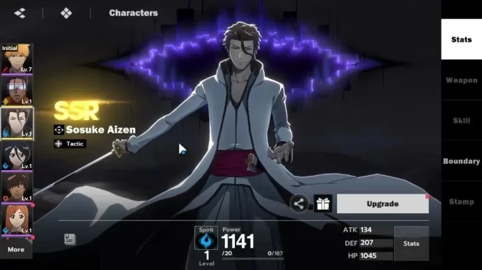 A PLUS EU |Fresh Starter LV 3|2 SSR Sosuke Aizen, Kanamae Tosen + Selector ON|8 SR|Ch 1-6 Story|Take Email|BSR1119