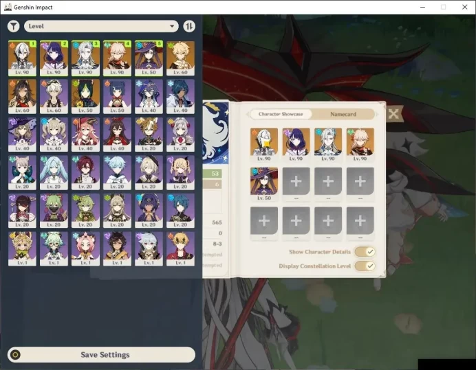 ASIA|AR 53|4 Limit+3(*5Wep)|(Arlecchino,Kazuha)+Sign,Neuvillete,Raiden|Reuni ON|FS 35|Low Explore Map|MC Male|TakeMail|(GI6417)