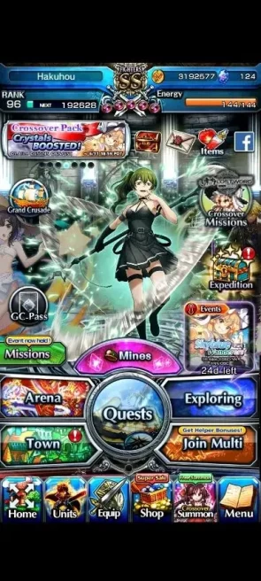 Global|Rank 96|1 Sp Art|18 Ascend+9 TW|[Fen,GC Platina,Himura,DL Rimuru,Valerie,Alpha,Etc]+TW,CF Milim,Sunraku|Lpot 358|(GS2553)