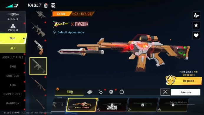 ASIA | Eternal: Desert Eagle|Collab EVA MCX|3 Legendary Guns|1 Legendary Striker |Check SS|More Check SS BS856B