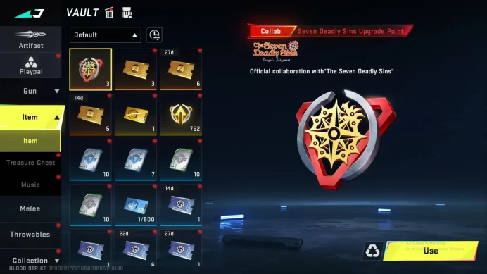 ASIA | ETERNAL Desert Eagle Scorpius|3 7DS: QBZ95,Kar98k,M700|Ultra SPIKE Splash|5 Legendary|More Check SS BS857B