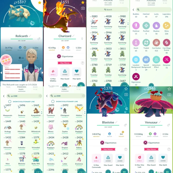 2246 Level 70  Zygarde Diancie Spacial Rend Galarian Moltres