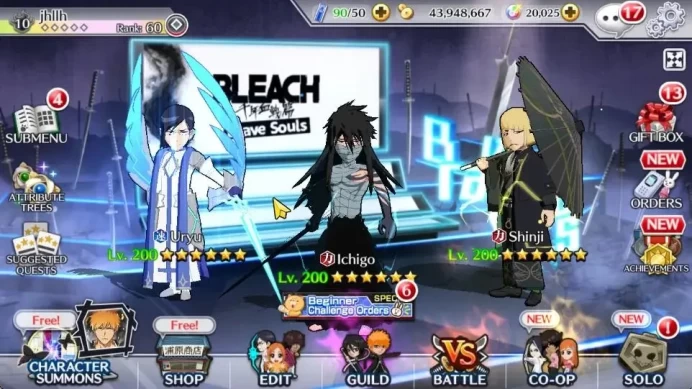 [GLOBAL]20K Orbs+Fresh All Story|Shinji Parasol,Rin Patissier,Genryusai Brave,Ichigo 9th Anniv,Shuhei,Etc|CE ON|Klab ID(BBS2659)