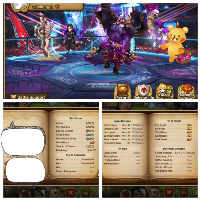 GLOBAL3877 | 121 6* Monster | 200 Crytal | 59 NAT5 | Celia(L) & 2DL