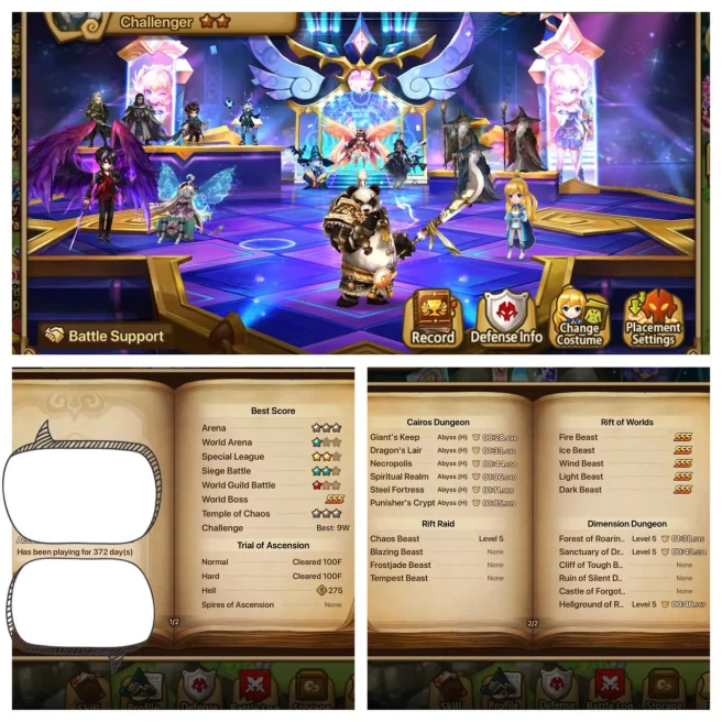 ASIA3880 | 150 6* Monster | 900 Crytal | 48 NAT5 | Tian Lang(L) & 2DL