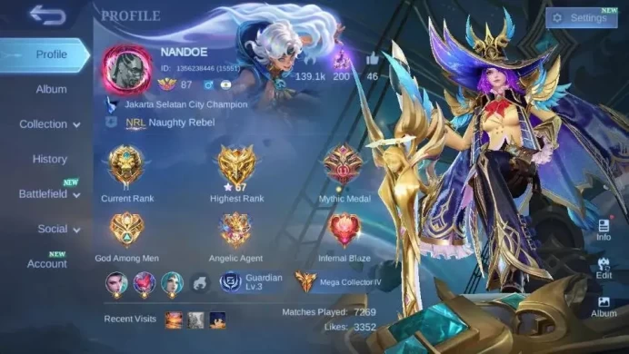 Global|Hero 132 Skin 502|Mega|Legend Lesley+Valir|CC Wanwan+Dyrroth|AllStar Moskov|Zenith Vexana+Selena |More Check SS ML1936B