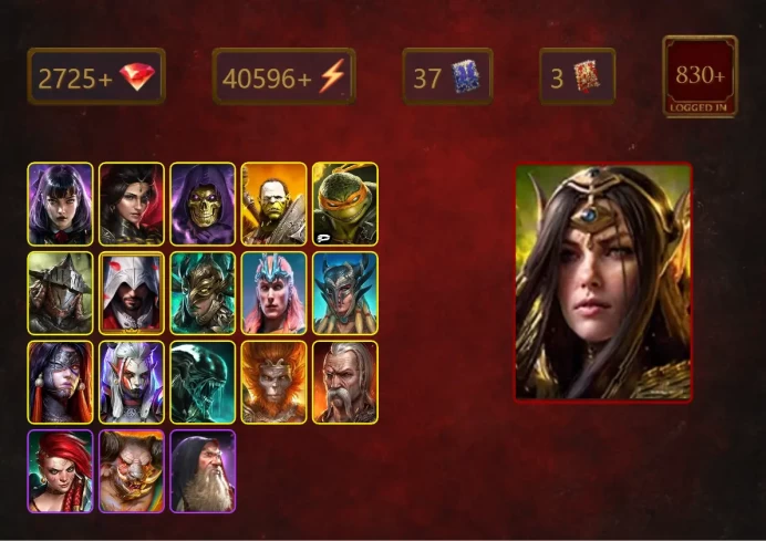[STARTER]Taras+Sabrael the Distant+Alice+Adelyn+Skeletor+Artak+Michelangelo+Rathalos+Ezio Auditore+36Epics
