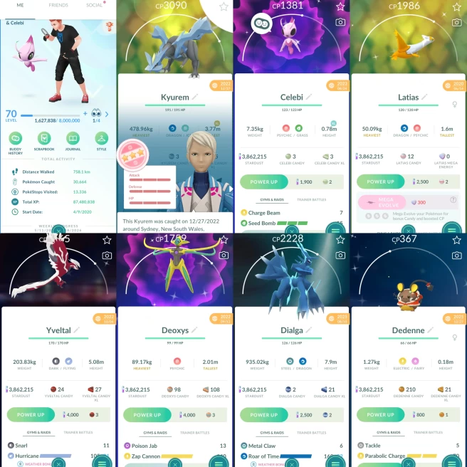 2261 Level 70 2020. Kyurem100 Shiny Deoxys Zygarde Roar of Time Shiny Celebi