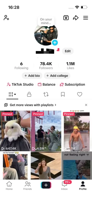 Special OFFER！/78K Real Followers+1.1M Real Likes/FUNNY MEME Content/ Live Stream/ Full Access