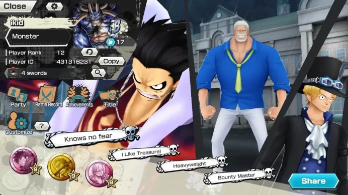 GLOBAL | EX5 | 4 emperor Luffy, sakazuki, garp, kuzan, kaido, ace sabo luffy ETC OPBR100B