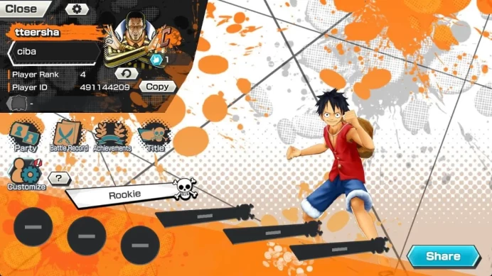 GLOBAL | EX1 | max 1 | Shanks, Borsalino, van Gerg, Jinbe, Nami, Usop, Luffy etc OPBR103B