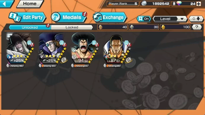 GLOBAL | EX1  | borsalino, Doc v, Nightmare Luffy, Van ogre, Kozuki Oden Captain Kobi ETC OPBR104B