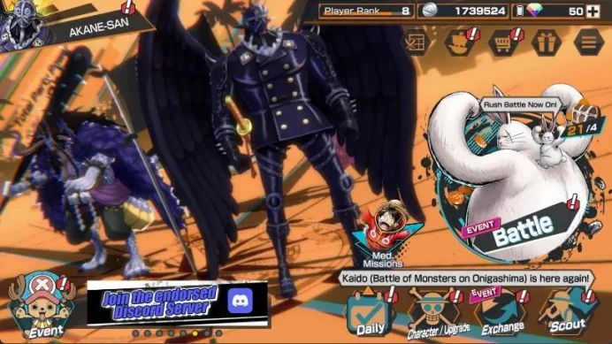 GLOBAL | 6 EX | KOTP Roger, FR Shank, Nusjuro, Kaido, Kuzan check ss OPBR188B