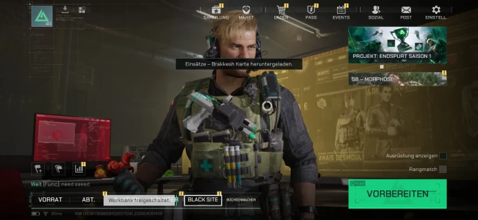 DF119 TOP DELTA FORCE ACC • 40 LVL • 50M • 833 OPS • 101H • PC/MOBILE