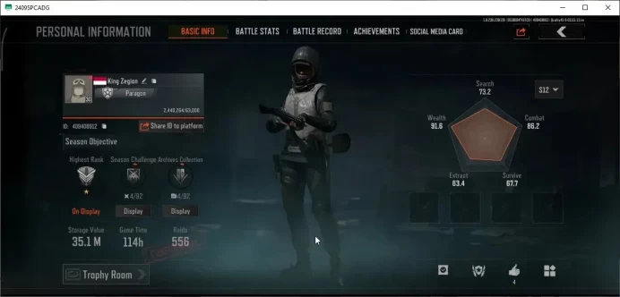 MOBILE Lv30|SV 35M|CV 13M|Wire Set,Urban Sports|GM AK-12,Ceremonial MCX,Edelweiss AUG,Contour MPX|CN OFF|Infinite(AB3183)