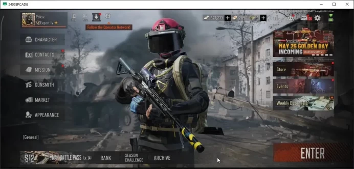 MOBILE Lv30|Battle Machete,Sapper Shovel|SV 53M|CV 13M|Fruit AR57,Squire VSS|Prismatic ACE31,SS AKM|CN OFF|Infinite(AB3184)