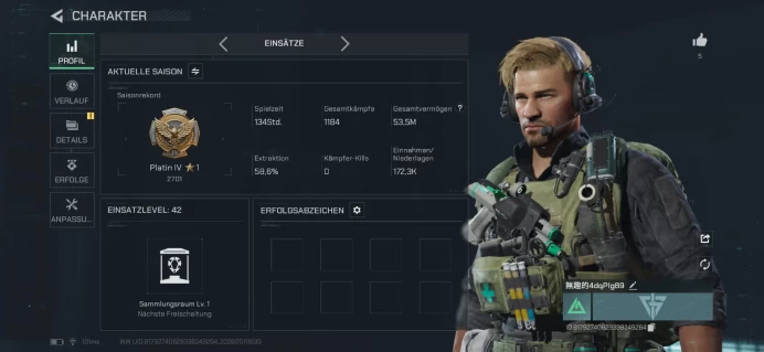 DF104 42 LVL 1184 OPERATIONS 53 M BALANCE FULL ACCESS PC & MOBILE ACCOUNT