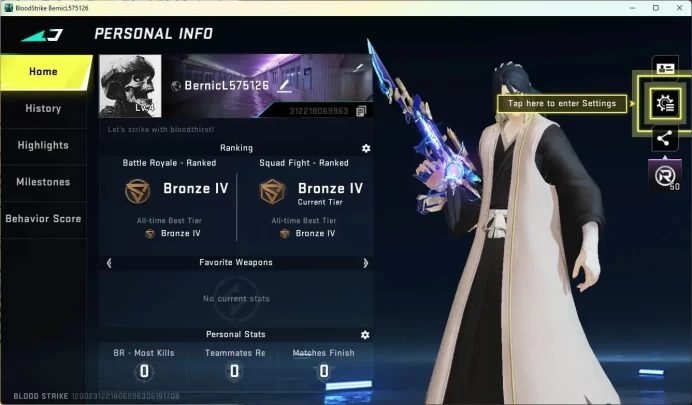ASIA|BLEACH Byakuya Kuchiki|Ultra QBZ95 Endless|4 BLEACH Chests|Lv4 Bronze IV|More Check SS BS840B