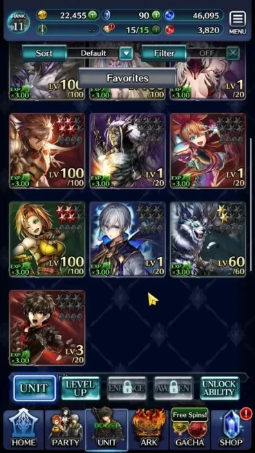 GLOBAL|Rank 11|Top Tier Unit [Demon Lord Judecca-Samekh,Goddess Lilaha,Great Hero Adel]|8 SSR Ark|Code Only|LC1269