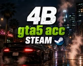 STEAM - Legacy +4Billion + Male + RP 500 + 20 Outfits + 20 Modded Cars + Max Stats +FAST RUN +1000 LSCM