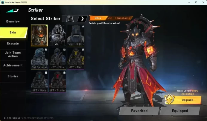 ASIA| ULTRA STRIKER: JET-Flameborne | LEGENDARY GUNS: M4A1,AR97,AUG | L4 | Bronze IV Rank | Check SS|More Check SS BS843B