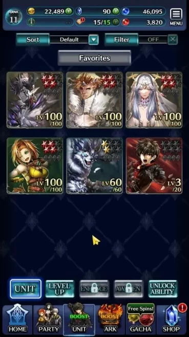 GLOBAL|Rank 11|Top Tier Unit [Demon Lord Judecca-Samekh,Goddess Lilaha]|8 SSR Ark|Code Only|LC1268