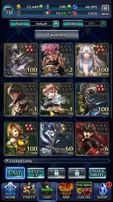 GLOBAL|Rank 11|Top Tier Unit [Demon Lord Judecca-Samekh,Goddess Lilaha]|1 UR & 11 SSR Ark|Code Only|LC1266