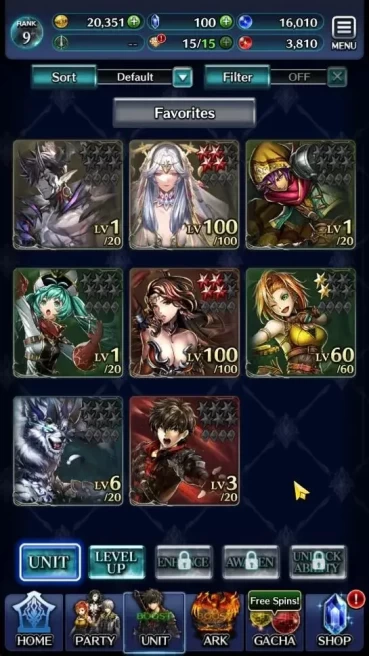 GLOBAL|Rank 9|Top Tier Unit [Demon Lord Judecca-Samekh,Goddess Lilaha]|10 SSR Ark|Code Only|LC1265