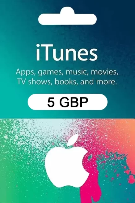 iTunes Gift Card 5 GBP - UK iTunes Keys - United Kingdom