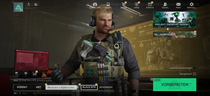 DF114 TOP ACCOUNT 40 LVL 50M 869 OPS 103H FULL ACCESS PC/MOBILE
