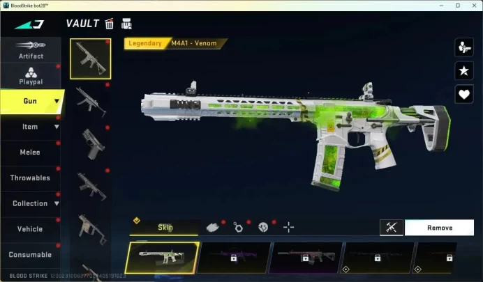 ASIA | Ultra UMP45 | Legendary Uzi | 2 Legendary Guns | 3 Legendary Items | 1 Rare Throwable|More Check SS BS860B