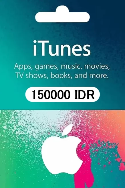 iTunes Gift Card 150000 IDR - IDN iTunes Keys -Indonesia