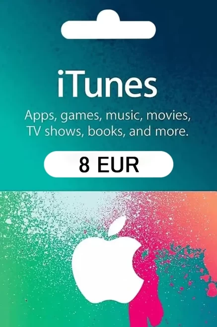 iTunes Gift Card 8 EUR - FI iTunes Keys - Finland