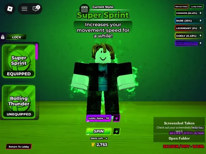 ROBLOX1702//ACCOUNT WITH KAZANA/KISUKI/AZMEI/76 LUCKY ABILITY SPINS