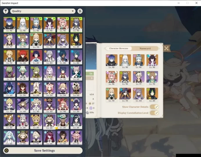 Asia|AR56|PremTeam Flins+Zibai|6Limited+1(*5WEP)|Columbina,Ineffa,Lauma,Varesa|1Skin||McFeMale|TakeMail|(GI6453)