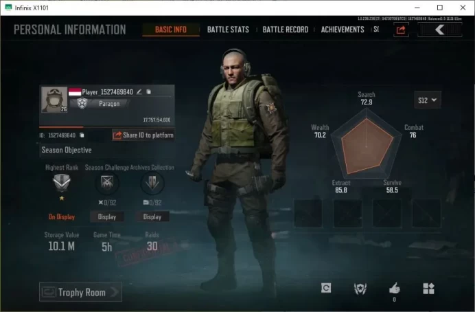 MOBILE|LVL26 SV 10,1 M|CV 7,5 M|MORE SK WEAPON, MORE DETHAIL CEK SS AB190B