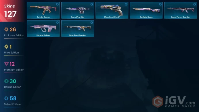 [EU] 94575 VP Spent 127 Skins Full Access