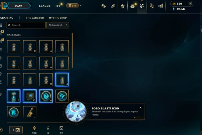 [EUW][SE16] IRON IV [0LP] | 0W-30L Hand leveled +Deranked |700 RP -20K B.E | Unverified Email | Iron 4 MMR