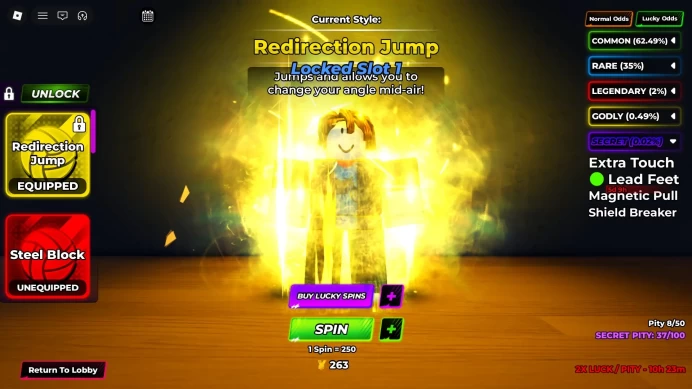 ROBLOX1705//ACCOUNT WITH Kazana + Kisuki + RDR (48 Lucky Spin Style) 32 Level NO EMAIL!