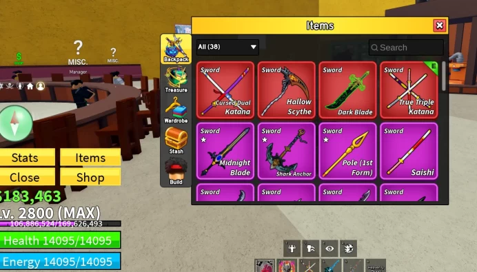 ROBLOX1707//ACCOUNT WITH 106.000 ROBUX DONATE TOTAL/Blox Fruits(46163 R$), Fisch(5855 R$)