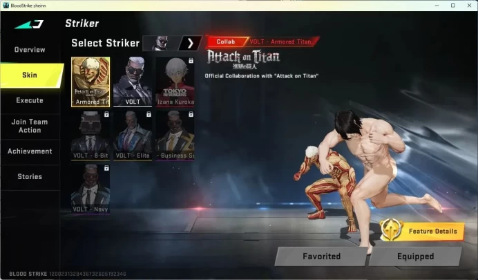 ASIA | 4 7DS: AK47,M700,Kar98K,QBZ95 | 2 AOT: KAG-6,FAL | 3 Collab Striker: AOT,BLEACH,TR | 4 ULTRA GUN|More Check SS BS869B