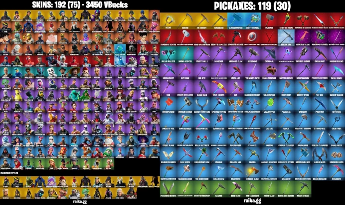 [PC/XBOX/PSN] 192 skins / Black Knight / Arcane Jinx / Sparkle Specialist | The Reaper | Blue Squire | Royale Knight	LKK282