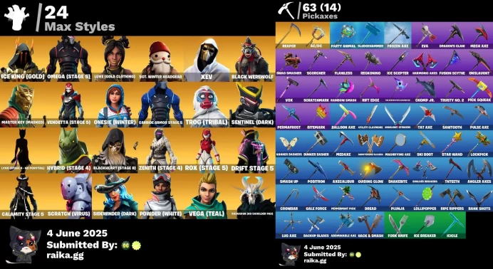 116 skins | Sparkle Specialist | The Reaper | Blue Squire i	LKK305