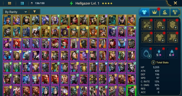 Starter acc with Riho : 92k energy / 63 mln coins / Foli, Arix, Ninja + 20 Login Legendaries / Ursala, Cardinal, Gala